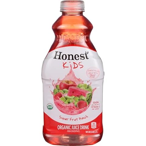 Honest Kids, Organic Superfruit Punch, 59 Fl Oz Bottle Cover