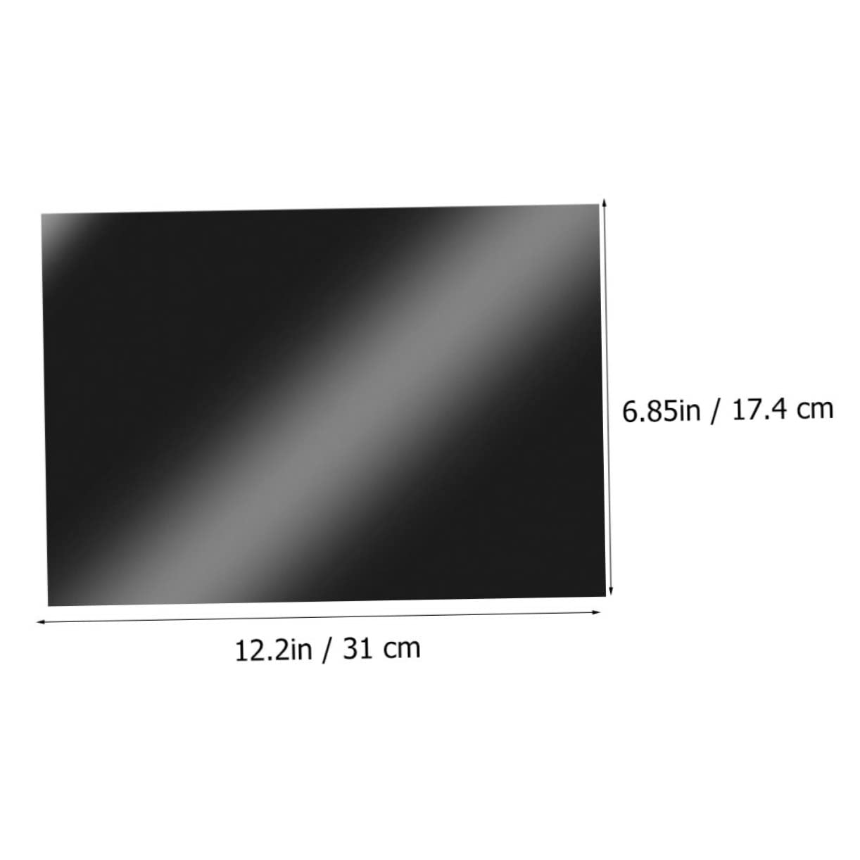 BESTonZON Pellicola Privacy per Monitor Nero Pet Protezione Schermo