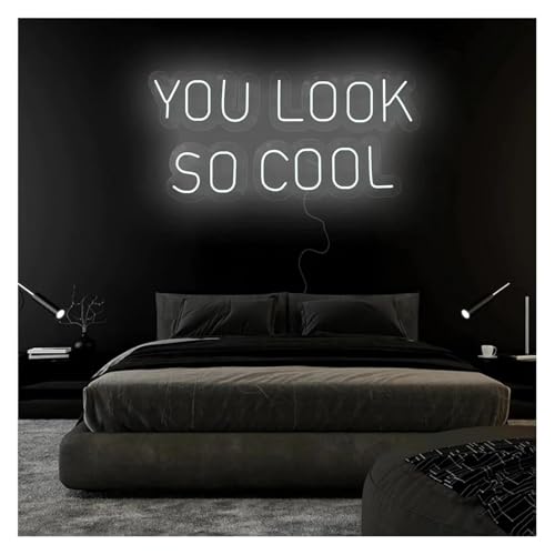 Enseigne lumineuse au néon Tu as l'air tellement cool pour déco de bar et chambre