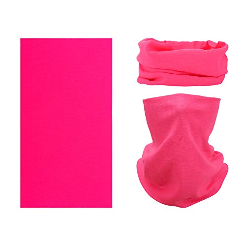 Image of Elastic Headwear Bandana Headband Half Face Mask Scarf Neck UV Sun Protection