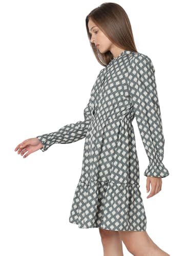 Image of VERO Moda Above The Knee Fit and Flare Dress for Women