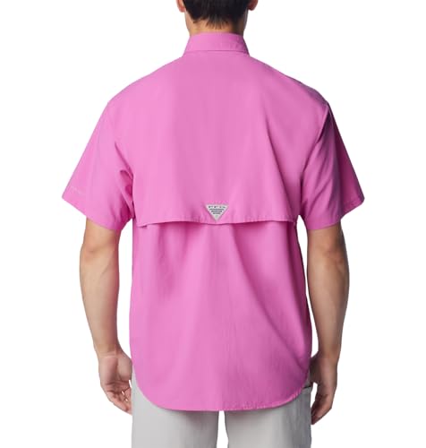 Image of Columbia Men Omni-Shade Bahama II Hiking and Trekking Short Sleeve Shirt