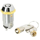 Parts Express On/Off Key Switch with 2 Barrel Keys