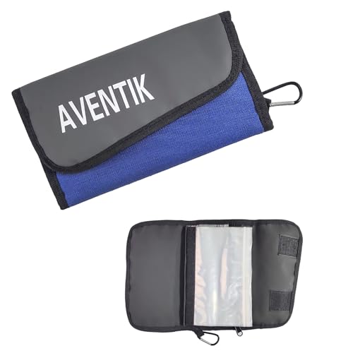Aventik Fishing Tackle Organizer Case Soft Bait Binder