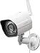 Zmodo 1080p Full HD Outdoor Wireless Security Camera System, Plug-in, Smart Home Indoor Outdoor WiFi IP Camera with Night Vision, Compatible with Alexa