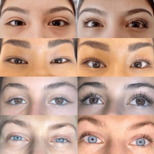 Eyelash Lift Kit by Luxe Cosmetics - Made in USA - Perfectly Curled Lashes for 8 Weeks- Easy DIY, 3 Full Applications - Complete Perm Kit to Curl Your Lashes at Home - Quick-Adhere Technology - Thumbnail 6