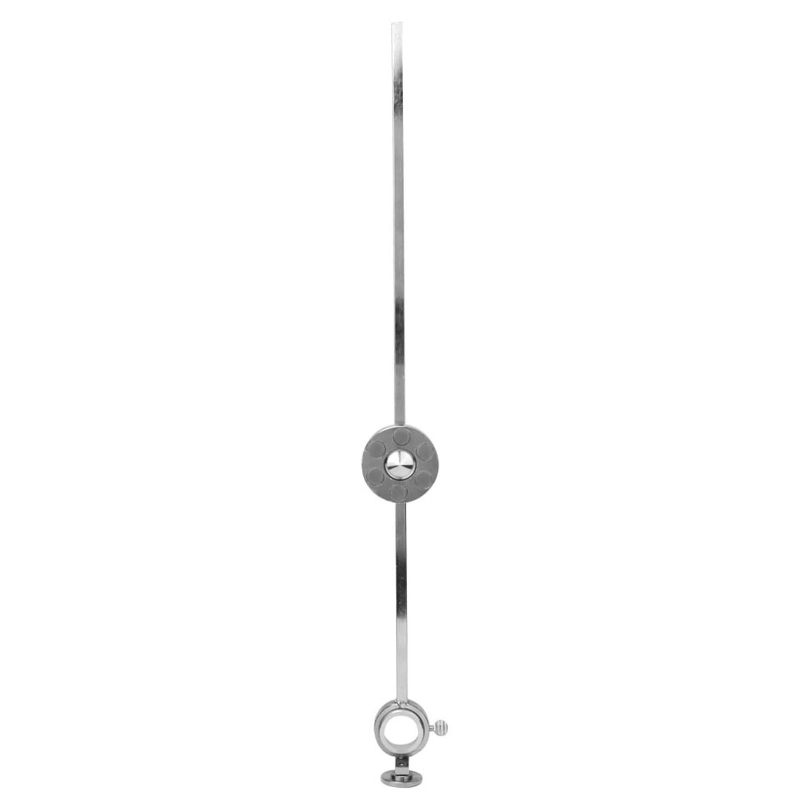 Generic Rolka Prowadząca Palnika ze Stali Nierdzewnej z linijką, Narzędzie do Cięcia Plazmowego do AG60/SG55, długość 50 Cm, Podstawa Magnetyczna dla Wygody