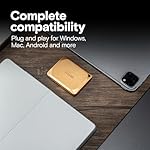 Crucial X10 Pro 2TB Portable SSD, Up to 2,100MB/s Read, 2000MB/s Write, USB 3.2 USB-C, External Solid State Drive, Durable Storage for Professional Creators, Gold - CT2000X10PROSSD9D02 - Image 5