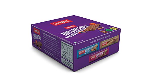 Unibic Snack Bar Fruit and Nut Chocolate Pack of 12, 360 Grams