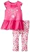 Calvin Klein Baby Girls' Pink Tunic with Printed Leggings