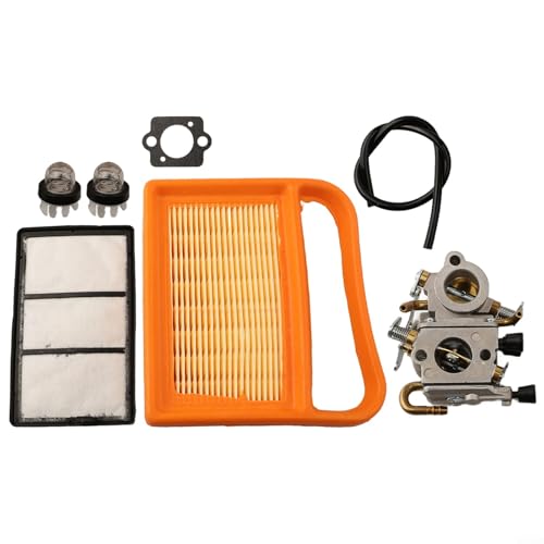 Carburador para TS410 TS410Z para TS420 para sierras de corte de hormigón TS420Z, sustituye a 4238 120 0600 C1Q S118D con filtro de aire y filtro de combustible 4238 141 0300