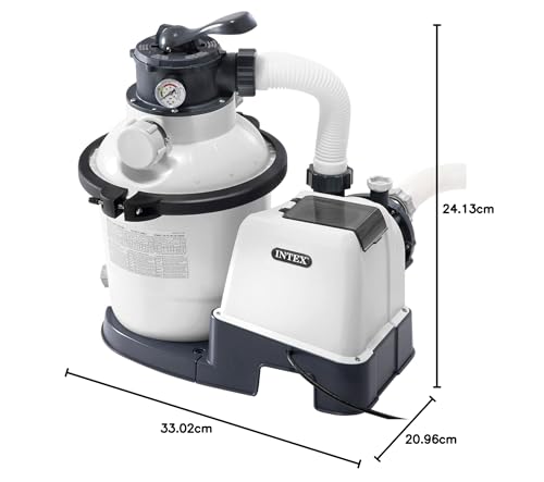 Miniatura 8 de Intex 26644 - Depuradora De Arena Krystal Clear 4.000 L H, Para Piscinas Desmontables De Hasta 29.10 Skimmer De Superficie - Skimmer De Superficie De Montaje En Pared De Lujo