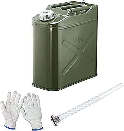 Bidon d'essence 15L en métal pour éviter la panne sèche en SUV