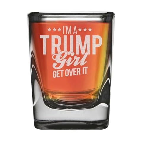 shop4ever Trump Girl Shot Glass Cover