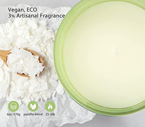 Gardenia Scented Candles For Home Long Lasting Soy Aromatherapy Candle Gifts For Women, Help Relaxing Stress Relief Cool Meditation Healing Calming，Small #TOP3