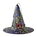 Facile à utiliser : chaque chapeau de sorcière est équipé de deux piles bouton, vous permettant d'allumer facilement les lumières pour une ambiance d'Halloween instantanée. La conception légère le rend simple à transporter et à accrocher dans n'importe quel endroit, garantissant une expérience de décoration sans tracas.