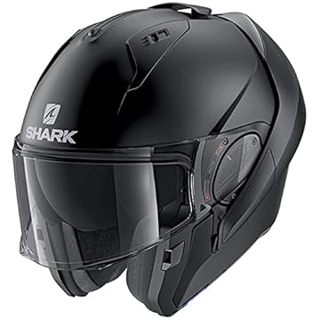 Capacete Shark Evo Es Articulado C/Óculos KMA Fosco Tam 60