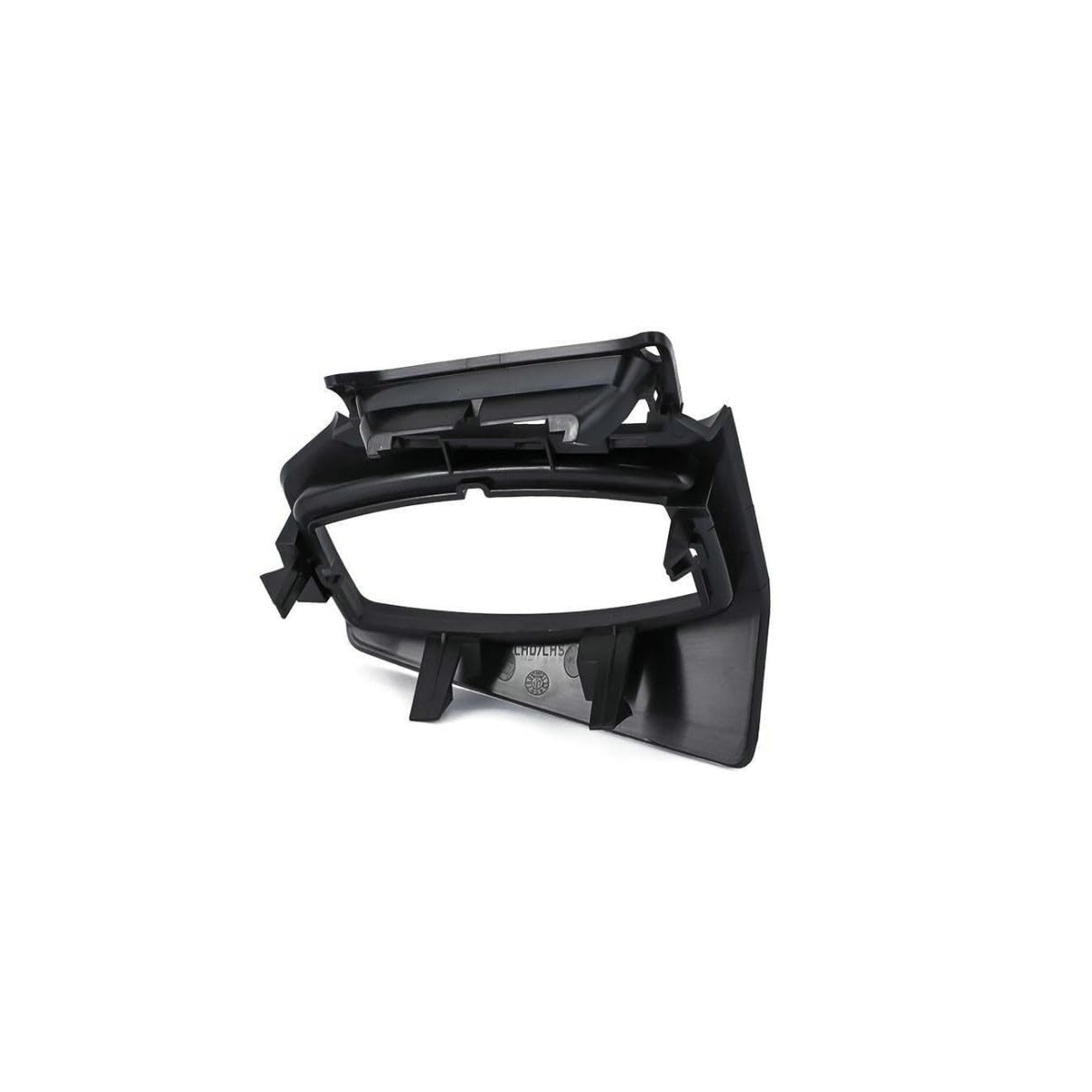 Headlight Switch Trim, Headlight Control Switch Frame Trim Decoration Cover ABS Protector Replacement for Ford Focus 2012 2013 2014 (Black)