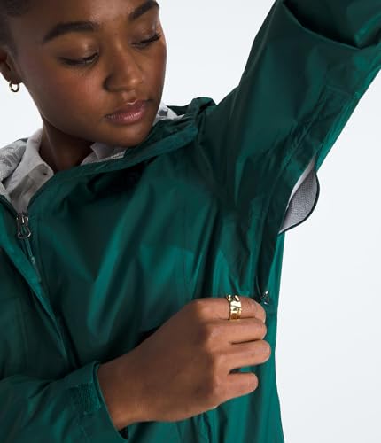 Image of THE NORTH FACE Women's Venture 2 Waterproof Hooded Rain Jacket | Raincoat With Breathable Dryvent 2.5l Fabric, Pit-zips