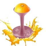 Spremiagrumi manuale, Pressa a mano rotante arancione da cucina, Alesatore a pressione per arancia da cucina, spremiagrumi a rotazione multifunzione, per spremere agrumi, limone, lime, melograno