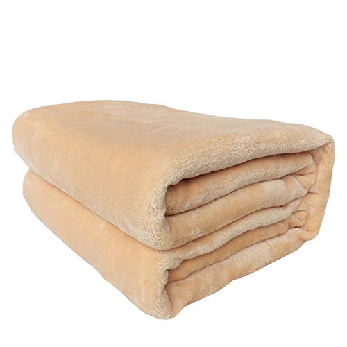 Bedding Coral Fleece Decke Tagesdecke King Wolldecke Super weich und flauschig warm Mikrofaser Solid Decke (nur Decke)