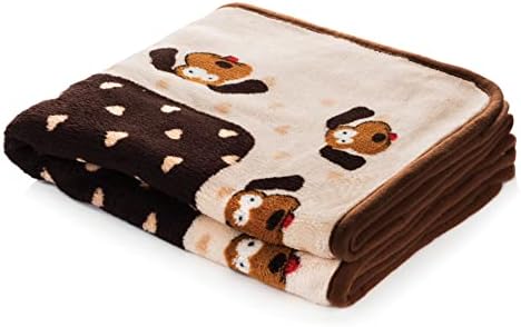 SmartPetLove - Snuggle Blanket for Pets, Brown Pattern