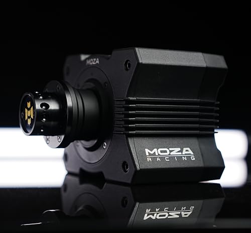 Image of MOZA R5 Bundle Kit Racing Gaming Simulator 5.5Nm Direct Drive Wheelbase,Unbeatable Rigid & Durable 11-Inch ES Racing Wheel SR-P Lite Dual Pedal and Desk Clamp for Experienced Enthusiasts