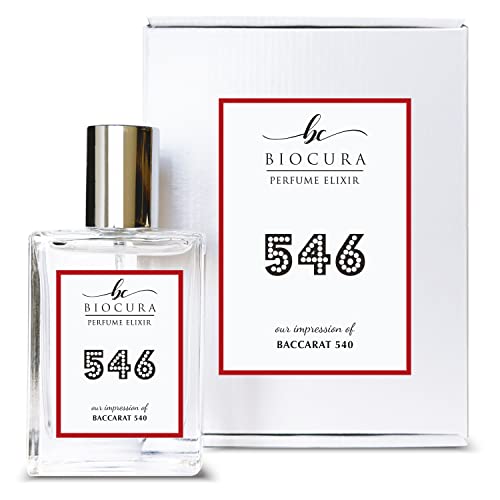 BC Perfume 546 Inspired by Baccarat For Women & Men Replica Fragrance Dupes Eau de Parfum Spray Bottle 1.7 Fl Oz/50ml-X1â¦