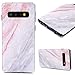 Produktbild Edauto Kompatibel mit Samsung Galaxy S10 Marmor Hülle Handyhülle Case Silikon Transparent Tasche Cover Durchsichtige Schutzhülle Softcase Handycover Rückhülle Skin Schale Bumper Baumfarbe