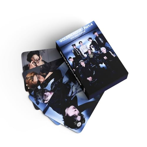 ATEEZ GOLDEN HOUR: Part.4 Lomo Card Set - 55PCS 13th Mini Album Photocards for ATINY Fans