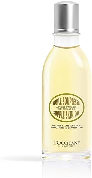 L'Occitane Badem Vücut Yağı, Tatlı Badem Yağı İçeren Besleyici ve Nemlendirici, 50 ml