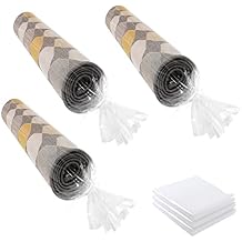 3 Count Giant Plastic Rug Storage Bag 26"W x 130"L Carpet Storage Bags Fits Rug up to 9x12 Perfect for Indoor Outdoor Carpet Storage, Moving and Shipping
