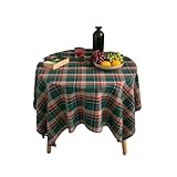 VRKRTVBLB Mantel Rectangular for Bodas, recepciones, Fiestas de cumpleaños, hogar, Cocina, Actividades al Aire Libre.(140cm*180cm)