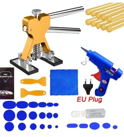 HOLIDYOYO Kit De Débosselage 4 Pièces Avec Ventouse Et