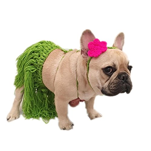 Leowow Dog Bikini Hula Girl Pet Costume For Small Medium Dog #TOP5