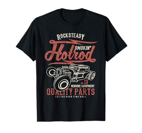 Rocksteady Smokin Hot Rod No.13 Quality Parts Camiseta
