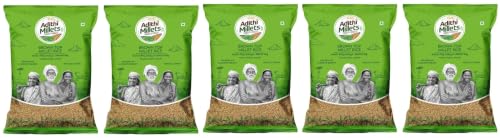 Image of Adithi Millets Brown Top, Whole Grain, Pack of 5, wt 3500g, each 700g