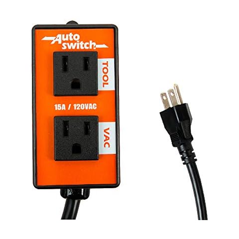 O'SKOOL Automatic Vacuum Switch Allows Power Tool to Turn Vacuum/Accessory on and Off Automatically Cover