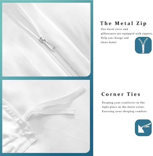 Ensemble de literie microfibre Paris housse de couette imprimée haut de gamme
