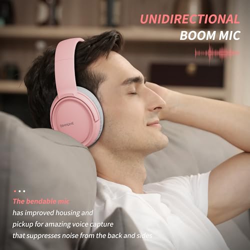 BINNUNE ゲーミングヘッドセット Ps5 ヘッドセット 3.5mm有線 xboxヘッドセット マイク付き ミュート機能付き ゲーミングヘッドホン 50MMドライバー低遅延 軽量 ノイズキャンセリング マイク FPS ゲーム用 ヘッドフォン PC Ps5 Ps4 xbox switch対応