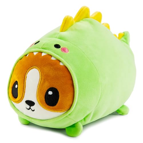JOYIN Kuscheltie Corgi 26 x 17 x 17cm Plüschkissen Plüschtier Ausgestopftes Tier Spielzeug Kuschelkissen Geschenk Plüschkissen über für Kinder Jungen Mädchen 3 Jahren