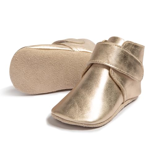 Prewalker Soft Sole Leather Bootie Harriot Unisex2