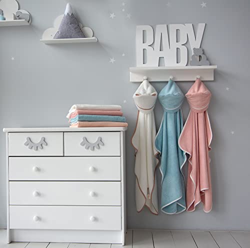 Warm Cuddles Premium Baby Bath Towel - Organic Bamboo Hooded Baby Towels - Baby Newborn Towel With Hood - Large Hooded Towel For Newborn Infant Boy Girl (Pink) #TOP5