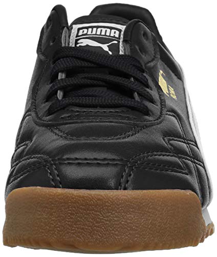 PUMA Unisex-Kid's Roma Anniversario Sneaker, Black White2
