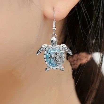 Amazon.co.jp: 再販ハワイアンジュエリー ホヌ ウミガメ 亀 ピアス