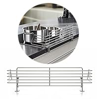 reer CLASSIC Herdschutzgitter aus Edelstahl | 65 cm | spühlmaschinenfestes Herdgitter | stabile Herdsicherung ohne Bohren | Kinder Herdschutz | Kindersicherung für Ceranfeld & Induktion