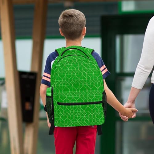 Sac à dos et trousse géométrique pour les journées de cours - 6
