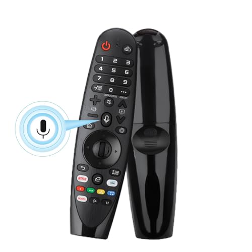 Image of Lambcare Magic Remote Control Compatible for LG LED TV with Netflix and Prime Video Hot Keys and Voice Command• Includes Free 1-Year Warranty