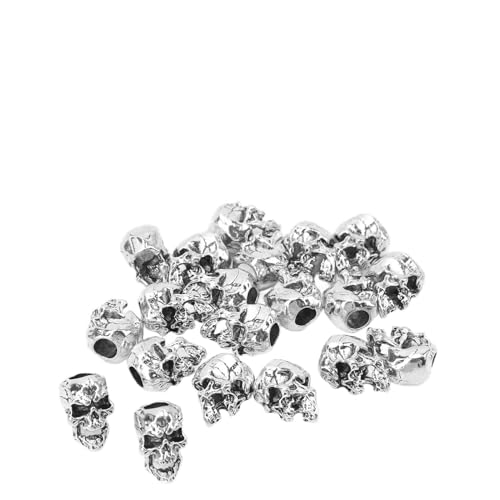 Perles viking pour barbe : fixez vos tresses rebelles avec ce lot de 20 runes en alliage