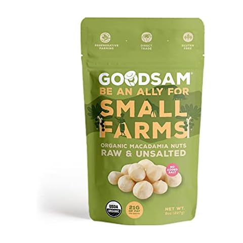 GoodSAM Organic Raw Macadamia Nuts Cover